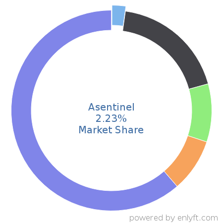Asentinel market share in Enterprise Asset Management is about 2.55%