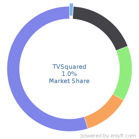 TVSquared market share in Marketing Analytics is about 1.0%